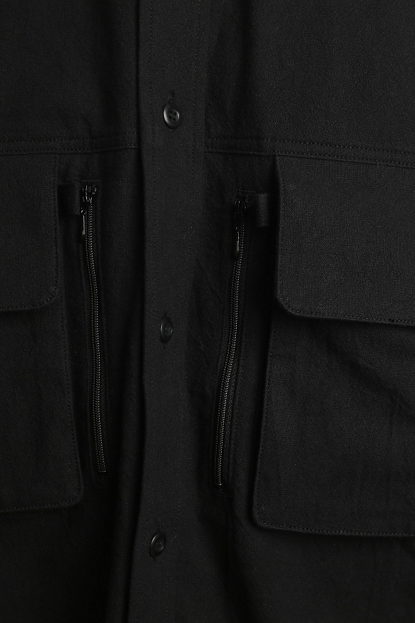 Мужская рубашка Hombre Nino Multi Pocket Shirt (0231-SH0001-black) - фото 4 картинки