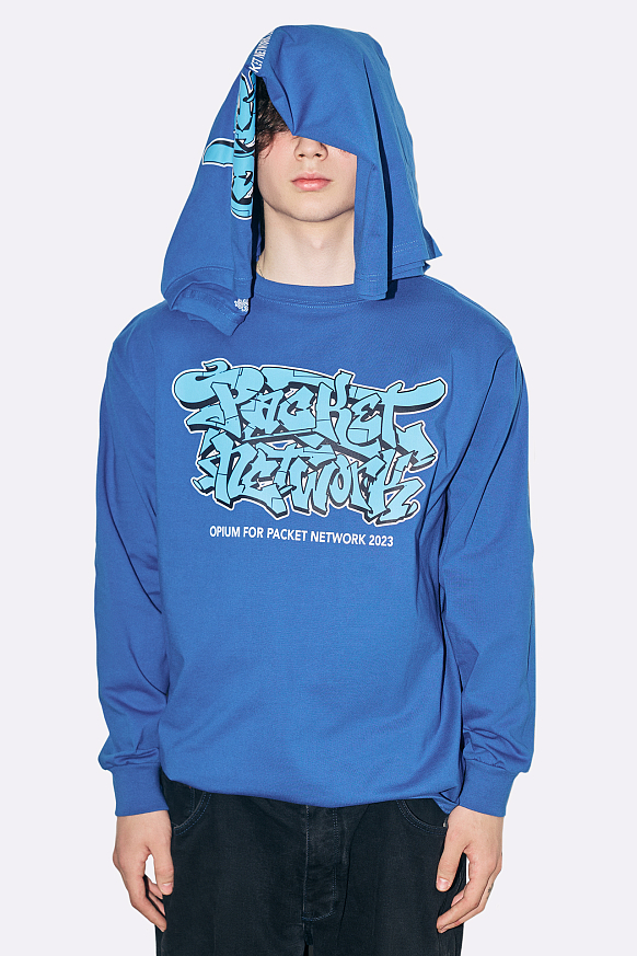Мужской лонгслив Packet Network Graffiti Opium Longsleeve (Packet-Graffiti Opium) - фото 4 картинки