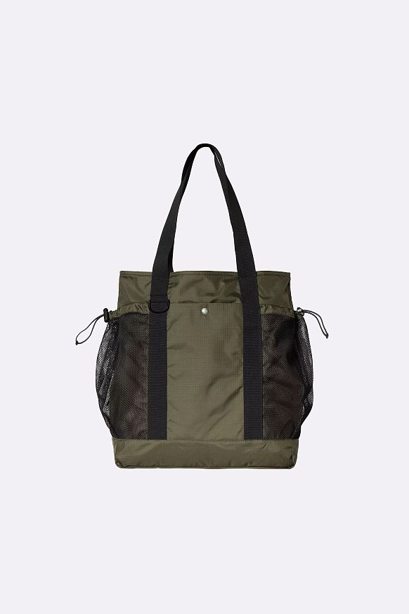 Сумка Carhartt WIP Irwin Tote Bag (I034603-turtle/black) - фото 2 картинки
