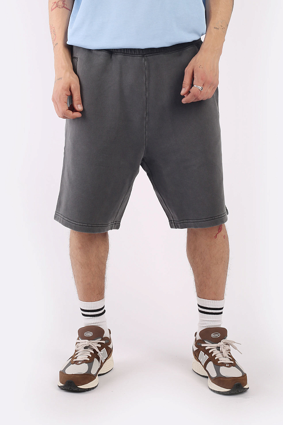 Мужские шорты Carhartt WIP Nelson Sweat Short (I030130-black) - фото 2 картинки
