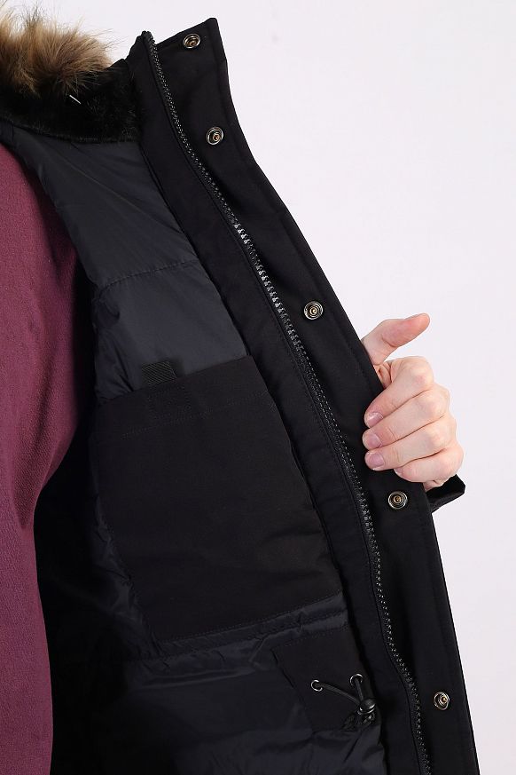 Мужская куртка Carhartt WIP Trapper Parka (I028129-black) - фото 12 картинки