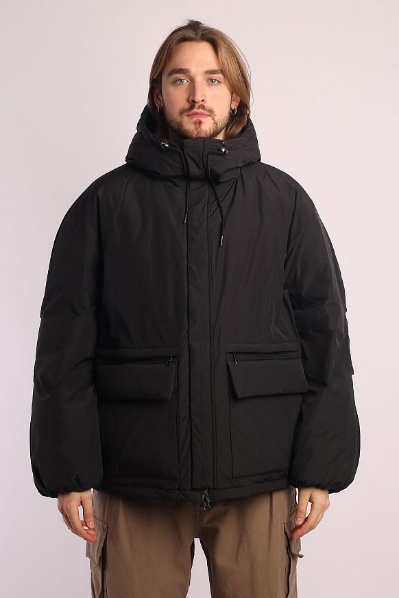 Мужская куртка FrizmWORKS Down Parka (FWOT010-black) - фото 3 картинки