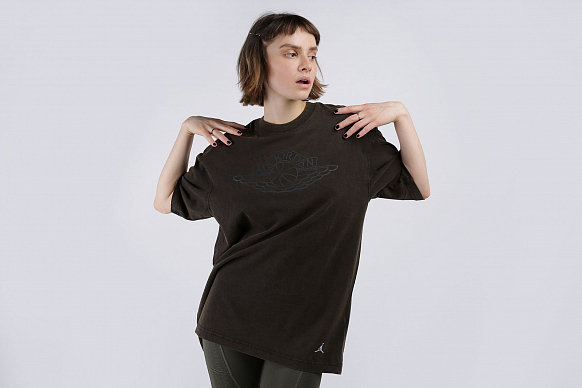 Женская футболка Jordan Oversize Tee (CV7429-010) - фото 3 картинки