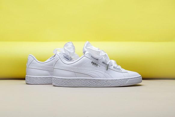 Женские кроссовки PUMA Basket Heart Patent Wns (36307302) - фото 2 картинки