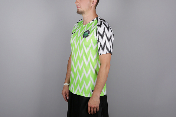 Мужская футболка Nike Nigeria (893886-100) - фото 3 картинки