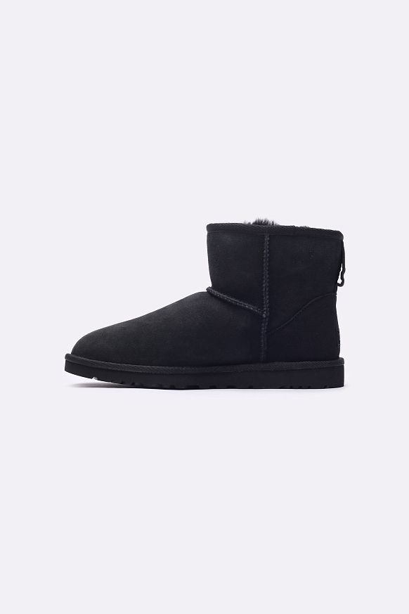 Мужские ботинки UGG M Classic Mini II (1002072-BLK") - фото 3 картинки