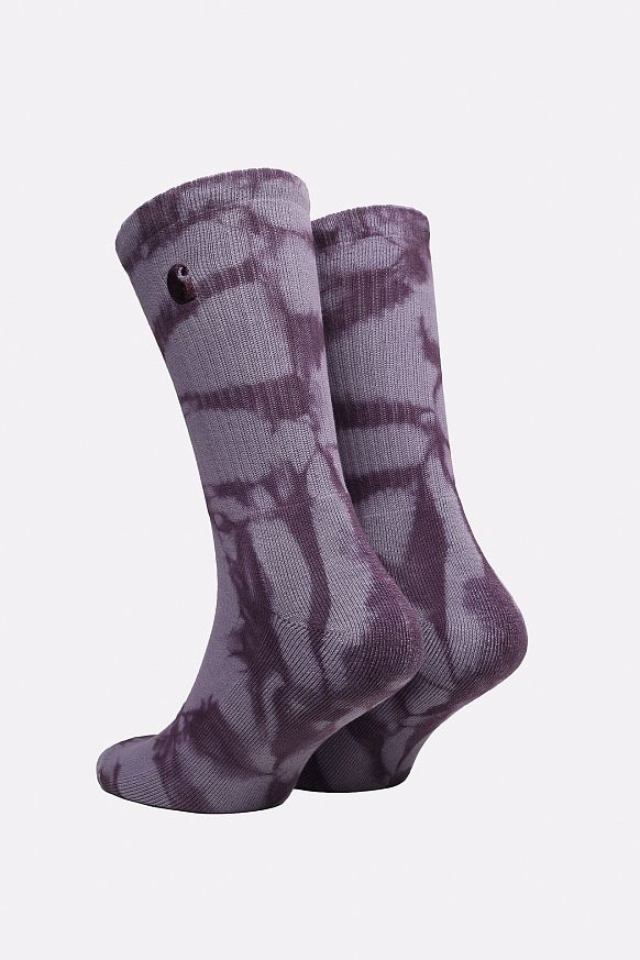 Мужские носки Carhartt WIP Vista Socks (I029568-dark iris) - фото 2 картинки