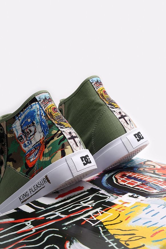 Мужские кроссовки DC SHOES BASQ Manual Hi (ADYS300687-BLM-BLM) - фото 7 картинки