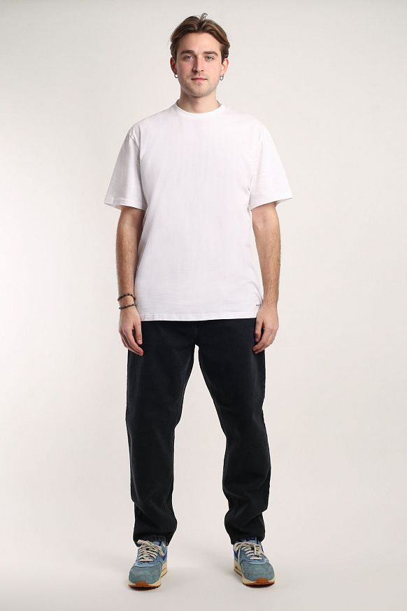 Мужская футболка Carhartt WIP Standard Crew Neck T-shirt (2 Pack) (I029370-white/white) - фото 3 картинки