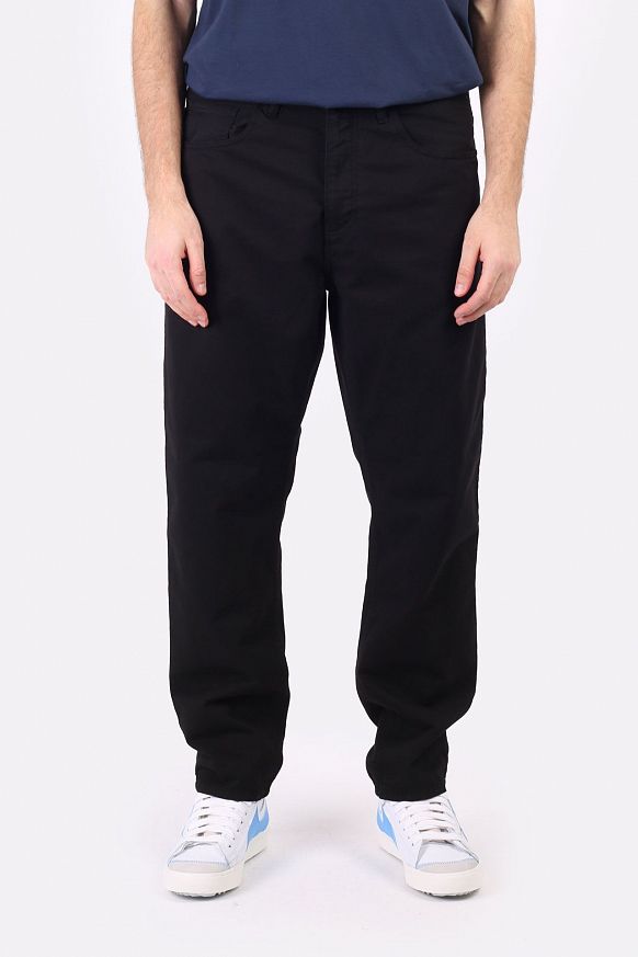 Мужские брюки Carhartt WIP Newel Pant (I026514-black) - фото 6 картинки