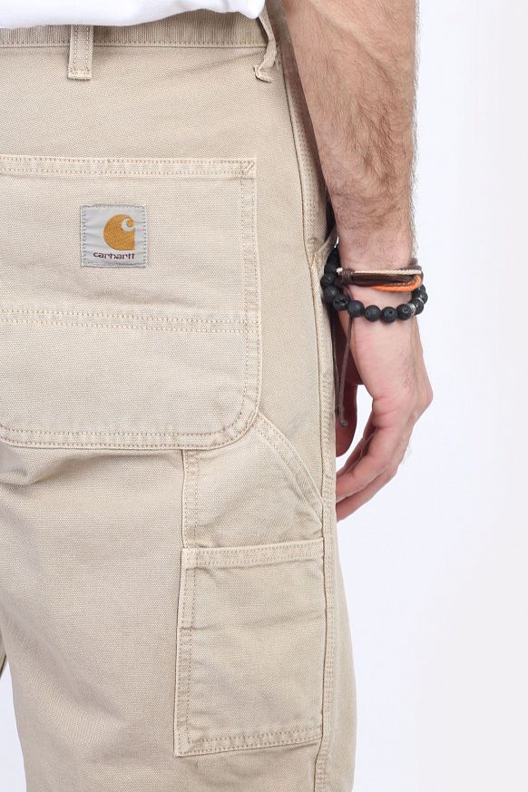 Мужские шорты Carhartt WIP Single Knee Short (I027942-dusty h brown) - фото 4 картинки