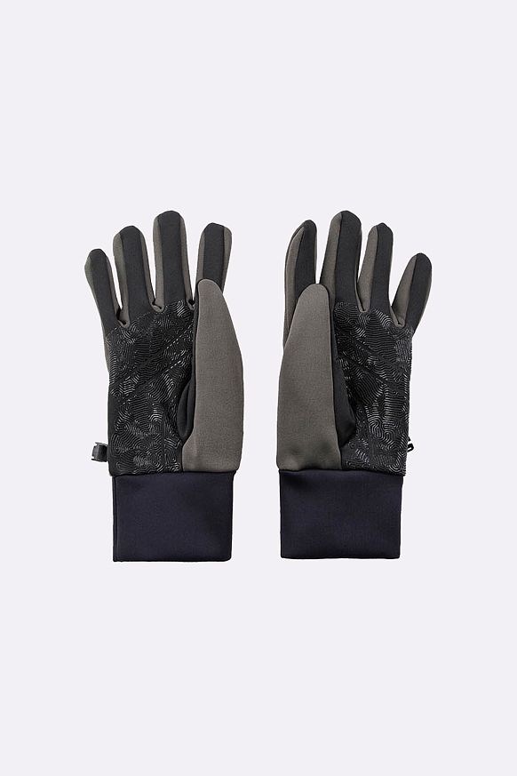 Перчатки KRAKATAU Touchscreen Gloves (Pu83-861-сенсор-сер-зел) - фото 2 картинки