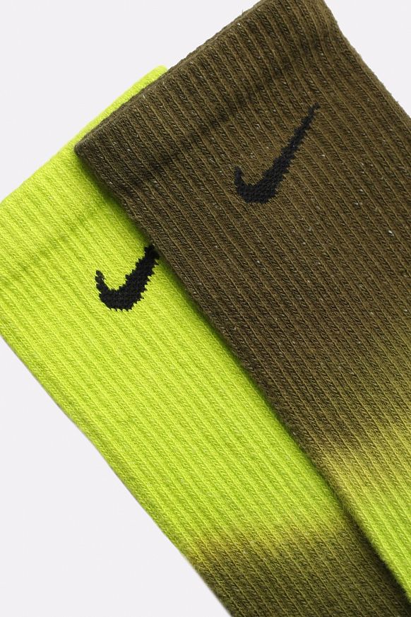 Мужские носки Nike Everyday Plus Cushioned Crew Socks (2 Pairs) (DH6096-904) - фото 2 картинки