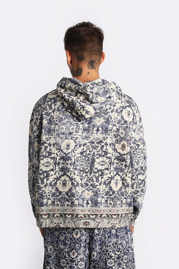 Мужская толстовка Stampd Rug Cropped Hoodie V2 (SLA-M3343HDRPT) - фото 4 картинки