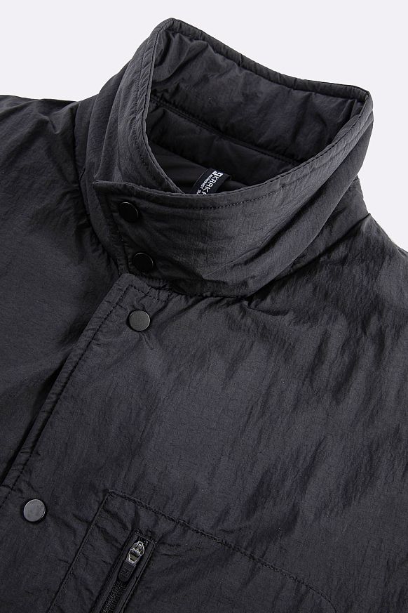 Мужская куртка KRAKATAU KEPLER Padded Overshirt (Qm546-1-черный) - фото 2 картинки