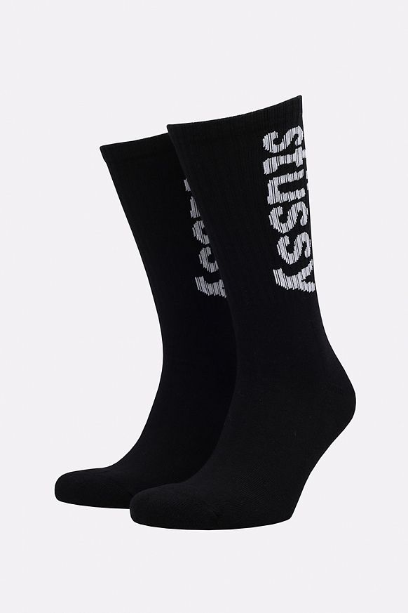 Мужские носки Stussy Helvetica Jacquard (138742-black)