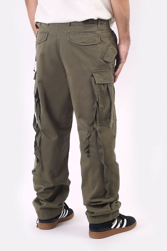 Мужские брюки Alpha Industries M-65 Pant (MBM52500C1-345-d olive) - фото 6 картинки