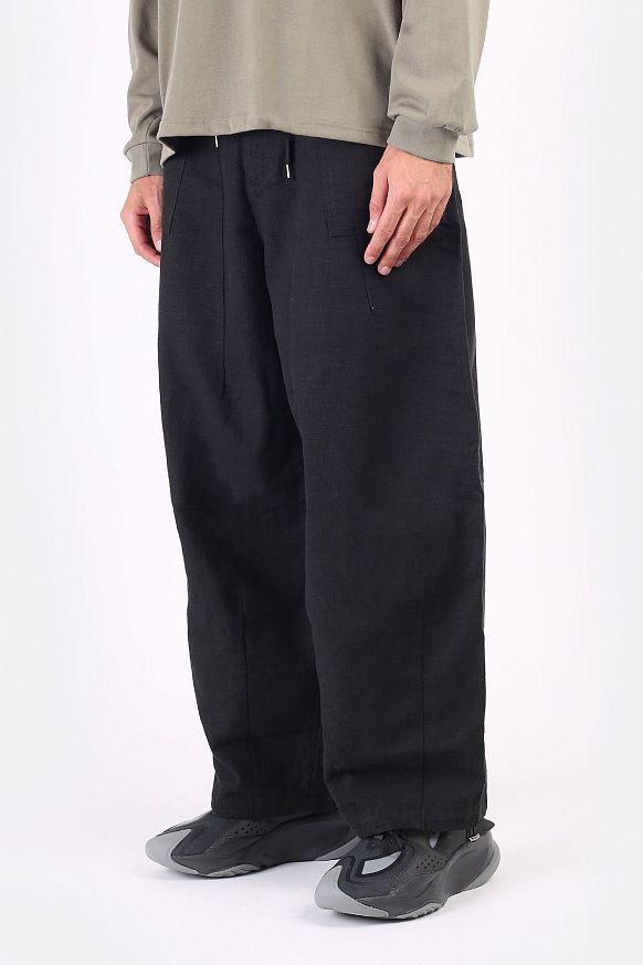 Мужские брюки FrizmWORKS Linen Balloon String Pants (SSPT054-black)