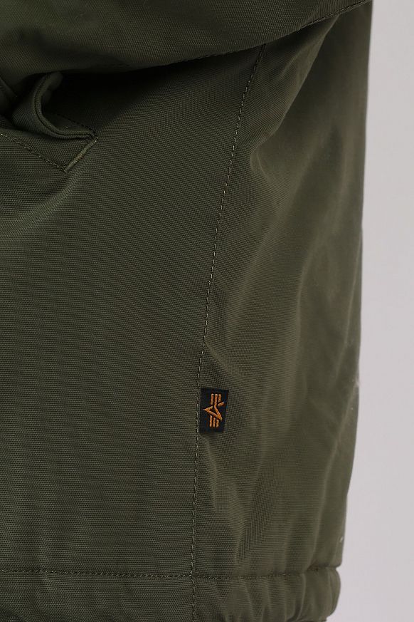 Мужская куртка Alpha Industries Deck Jacket (MJD51500C1 dark green) - фото 7 картинки