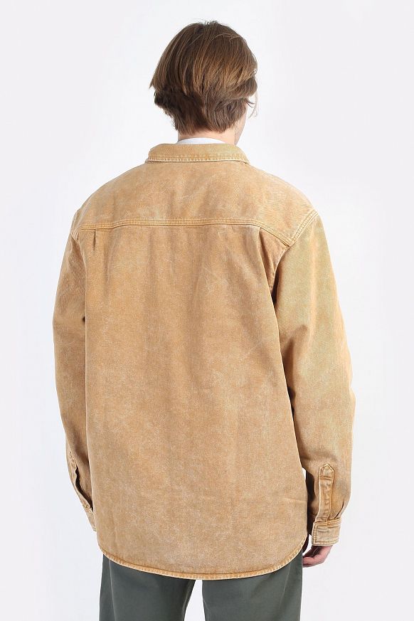 Мужская куртка Carhartt WIP Monterey Shirt Jac (I030291-nomad) - фото 5 картинки