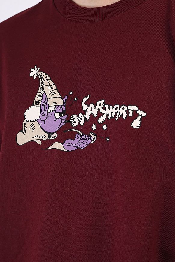 Мужская футболка Carhartt WIP S/S Kogancult Wizard T-Shirt (I029632-jam) - фото 2 картинки