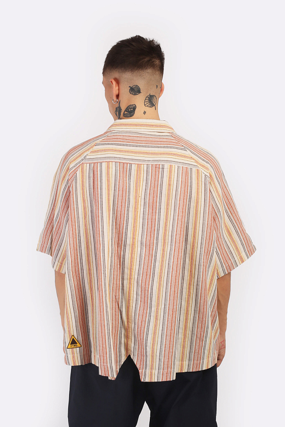 Мужская рубашка Futuremade Studio Textured Overshirt (SS24-SHI-037-OR) - фото 4 картинки