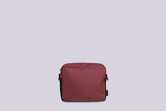 Сумка через плечо Stussy Ripston Nylon Shoulder Bag (134185-red) - фото 5 картинки