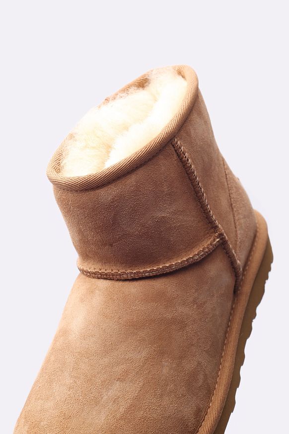 Женские ботинки UGG W Classic Mini II (1016222-CHE") - фото 2 картинки