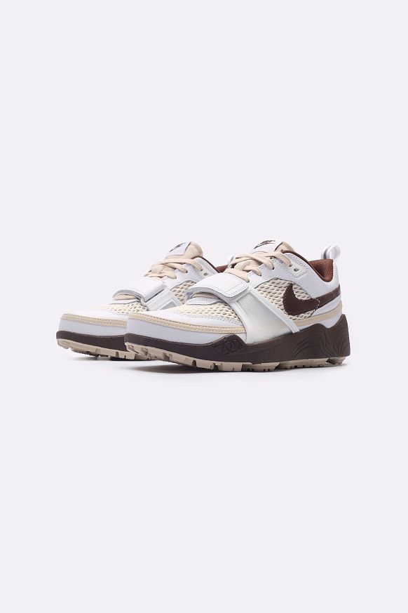 Мужские кроссовки Nike x Travis Scott Zoom Field Jaxx (HQ3073-100") - фото 4 картинки