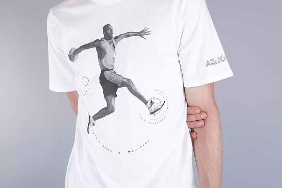 Мужская футболка Jordan Retro 5 T-Shirt (864923-100) - фото 2 картинки