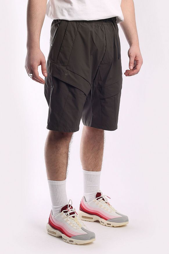 Мужские шорты KRAKATAU Rm146-5 (Rm146-5-темно-зеленый) - фото 5 картинки