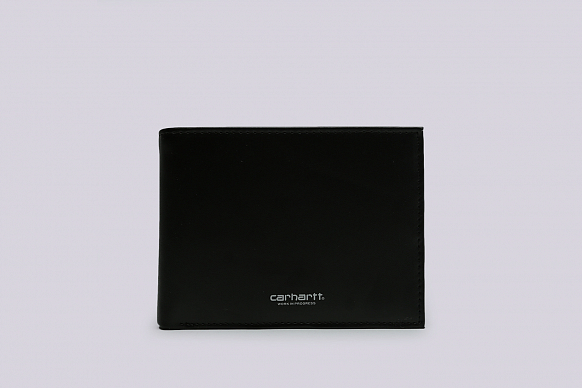 Бумажник Carhartt WIP Leather Rock-It Wallet (I023850-black) - фото 2 картинки