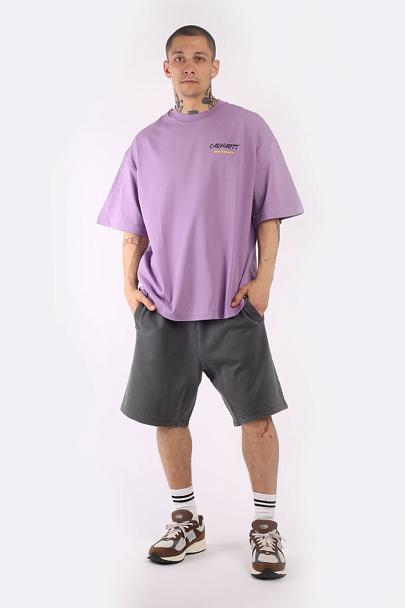 Мужская футболка Carhartt WIP S/S Built From Scratch T-Shirt (I031725-violanda) - фото 6 картинки