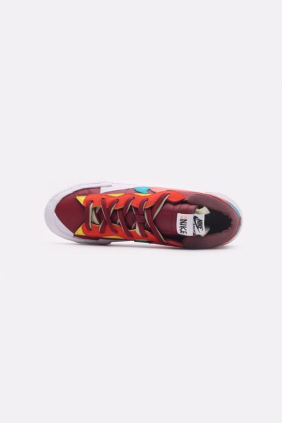 Мужские кроссовки Nike x Sacai x KAWS Blazer Low (DM7901-600) - фото 7 картинки