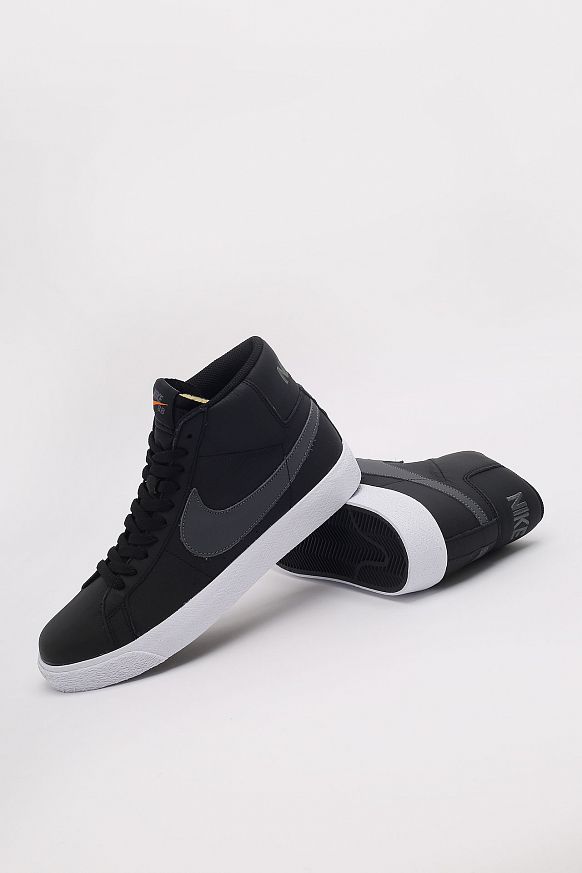 Мужские кроссовки Nike SB Zoom Blazer Mid ISO (CV4284-001) - фото 3 картинки