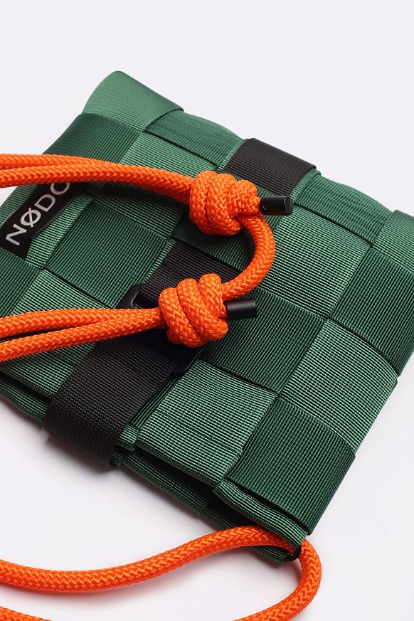 Сумка NODO COSMO (COSMO-green/orange) - фото 4 картинки