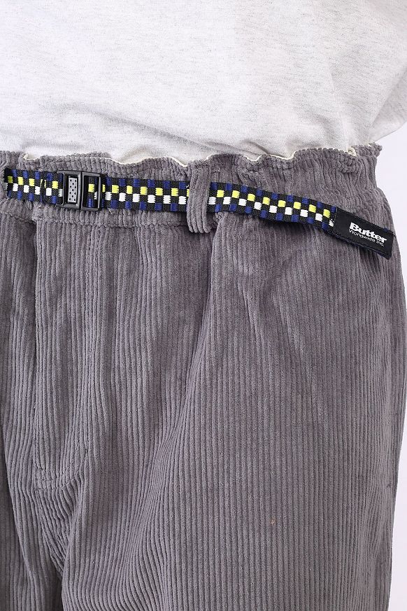 Мужские брюки Butter Goods High Wale Cord Pants (HIGH PANTS-grey) - фото 3 картинки