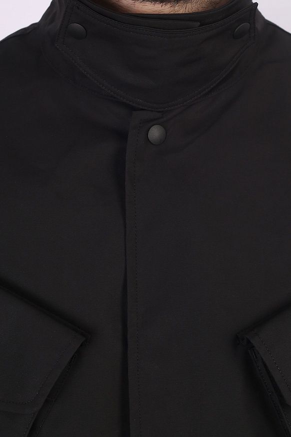 Мужская куртка Uniform Bridge 22FW Canadian Fatigue Jacket (22FW jacket-black) - фото 3 картинки