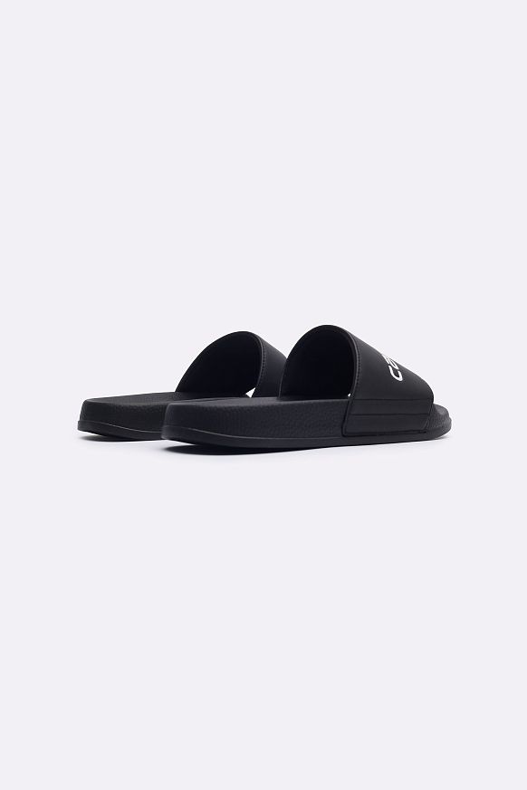 Мужские сланцы Carhartt WIP Slipper (I034615-black/white) - фото 4 картинки