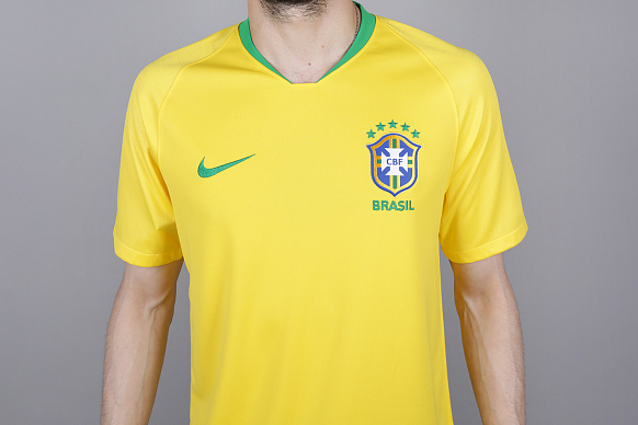 Мужская футболка Nike Brasil (893856-749) - фото 2 картинки