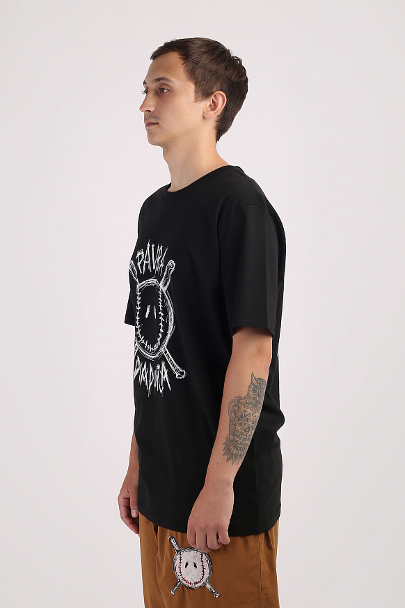 Мужская футболка Diadora Paura Logo T-Shirt (DR502176766-black) - фото 3 картинки