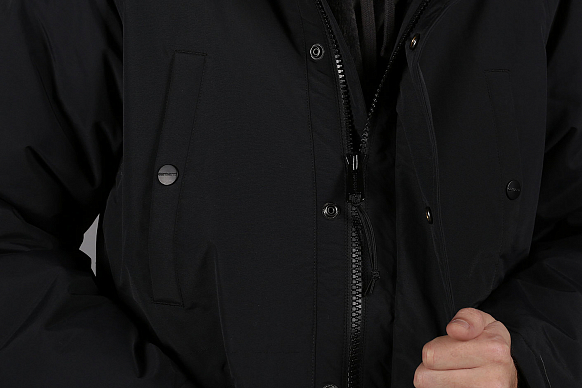 Мужская куртка Carhartt WIP Anchorage Parka (I000728-black) - фото 3 картинки