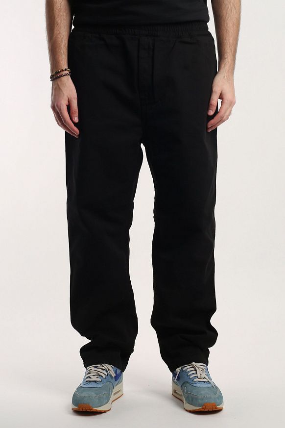 Мужские брюки Carhartt WIP Flint Pant (I029919-black) - фото 5 картинки