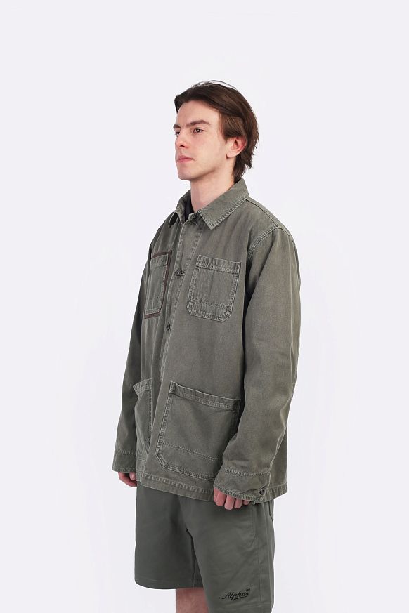 Мужская куртка Alpha Industries CTN Chore Coat (MJC55000CO-OG-107-green) - фото 6 картинки