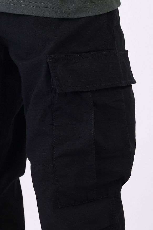 Мужские брюки Carhartt WIP Regular Cargo Pant (I015875-black) - фото 3 картинки