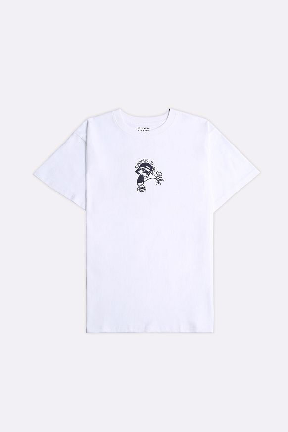 Мужская футболка Running Religion Flower Boy (FLOWER BOY-white)