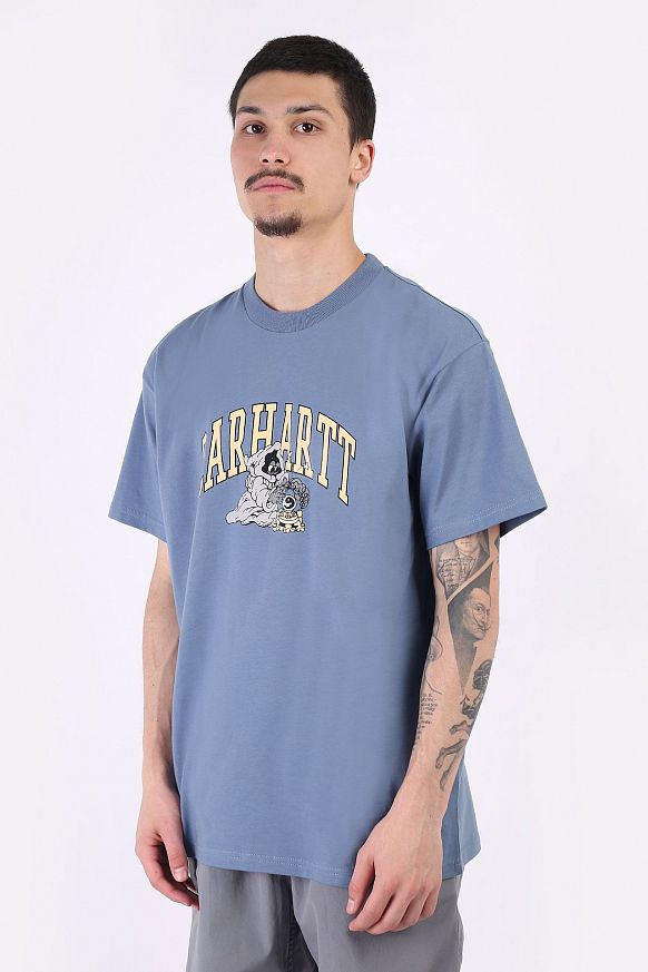 Мужская футболка Carhartt WIP S/S Kogancult Crystal T-Shirt (I029633-icesheet)