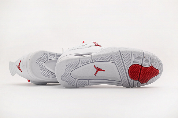 Женские кроссовки Jordan 4 Retro (GS) (408452-112) - фото 3 картинки
