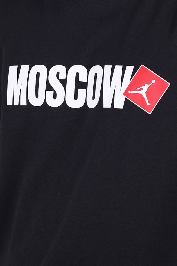 Мужская футболка Jordan Moscow Short-Sleeve T-Shirt (DD8038-010) - фото 3 картинки