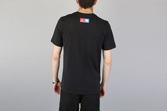 Мужская футболка Jordan Quai 54 Tee Logo (AH3988-010) - фото 3 картинки